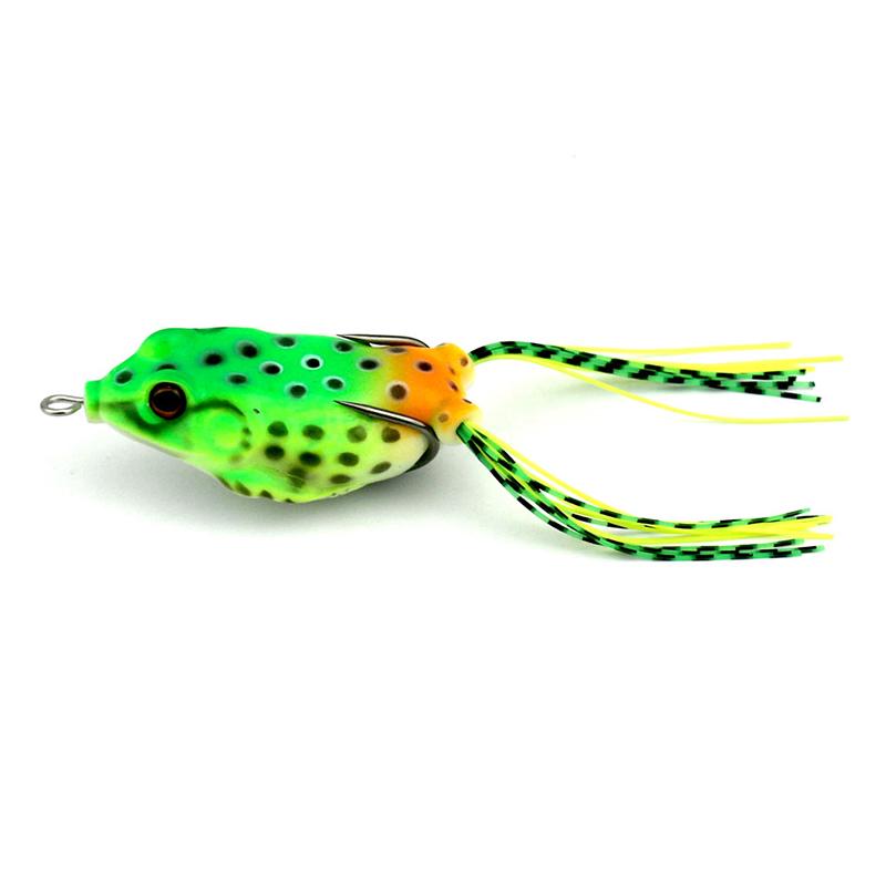 HENGJIA Пластиковые бионические воблерные приманки Topwater Frog Bait для окуня, окуня, щуки, форели
