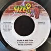 7inch Record RICHIE STEPHENS - Gun A Nu Fun NONE Size 8 Producti 1999 Jamaica Reggae, Ska & Dub Used