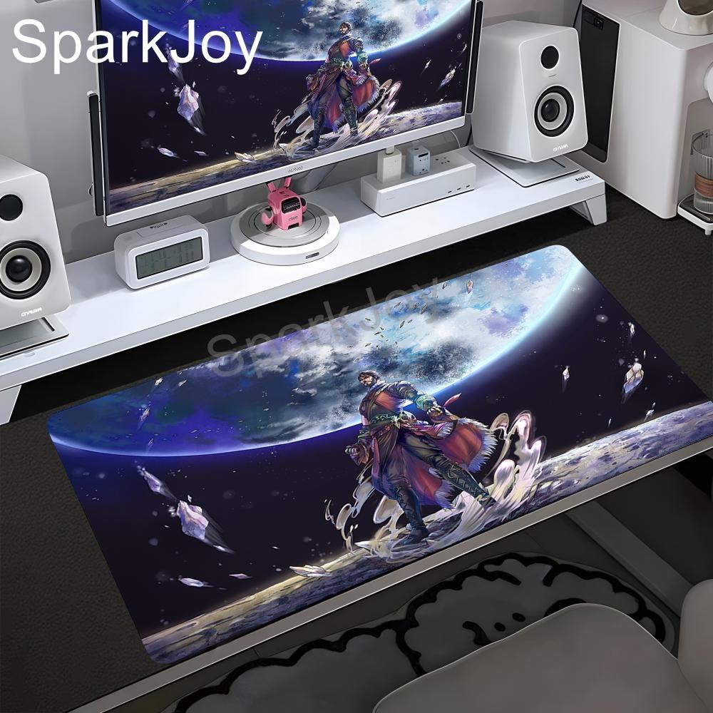 Large Game Final Fantasy Mouse Pad Pc Gaming Accessories Computer Mousepad Office Extended Mouse Mat Desktop Decoration Desk Mat