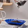 Eco-friendly Oval Reusable Tray for Displaying Coffee Beans and Serving Snacks