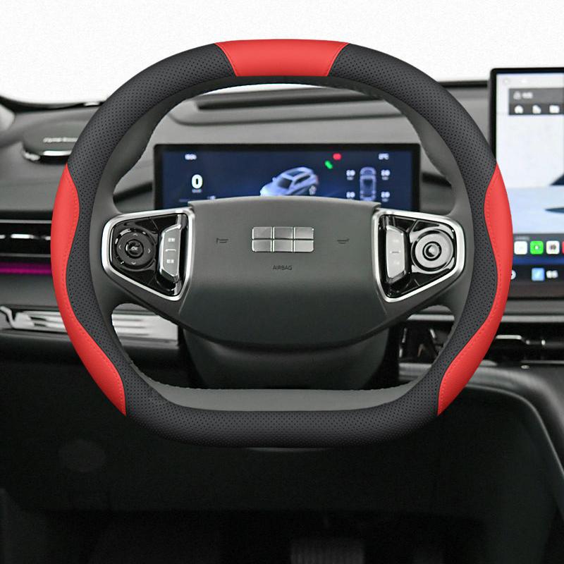 Чехол на руль Geely Galaxy E5/E8: Нескользящий, Без запаха, Не требует шитья