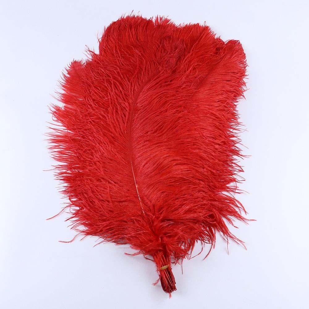 Страусиные перья 60-65 см Южноафриканские импортные перья Аксессуары для ювелирных изделий Модные популярные декоративные украшения Пух хлопок