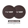 Car Anti Slip Mat Coaster Water Cup Slot Decorate Accessories For KIA gt gtline Xline ceed Forte RIO STINGER Seltos K3 K4
