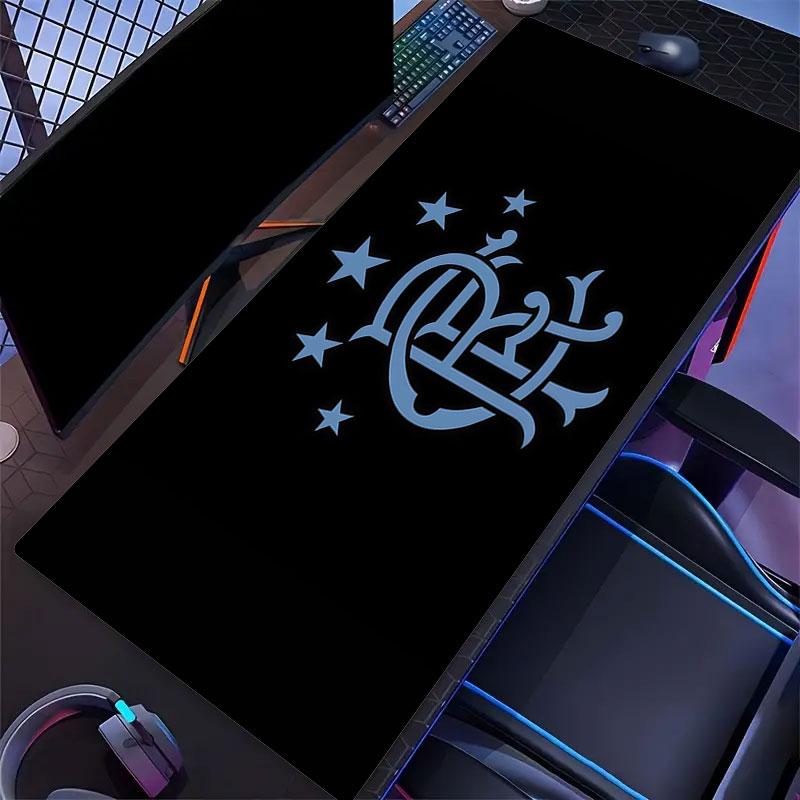 Rangers Mouse Pad, Large Gaming Desk Mat, Non-slip XXL Mousepad for Laptop & Tablet, Mini PC Playmat with Stitched Edges