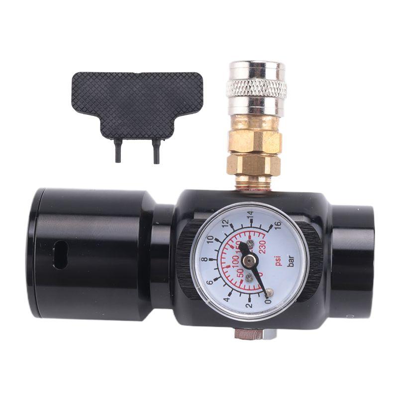 Aug. Regulator Mini Co2 Regulator For Pneumatic Tools Including Nailers, Staplers