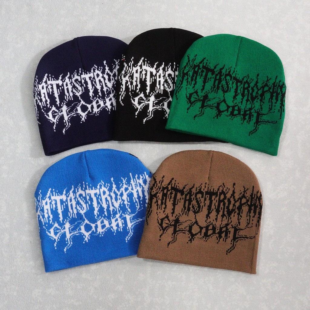 Heart Shape Spider Web Pattern Knitted Hat For Fall And Winter Season