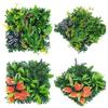 DIY Artificial Eucalyptus Carpet Durable Artificial Fern Grass Fake Green Grass Mat  Privacy Screen