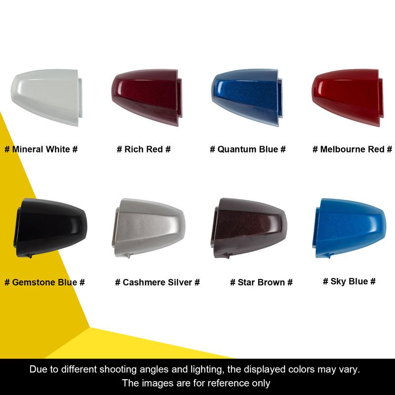 Door Handle Cover Cap Compatible With BMW X1 F48 X2 F39 X5 F15 X6 F16 2014-2019 51217396541 51217396544 Door Handle Key Cover