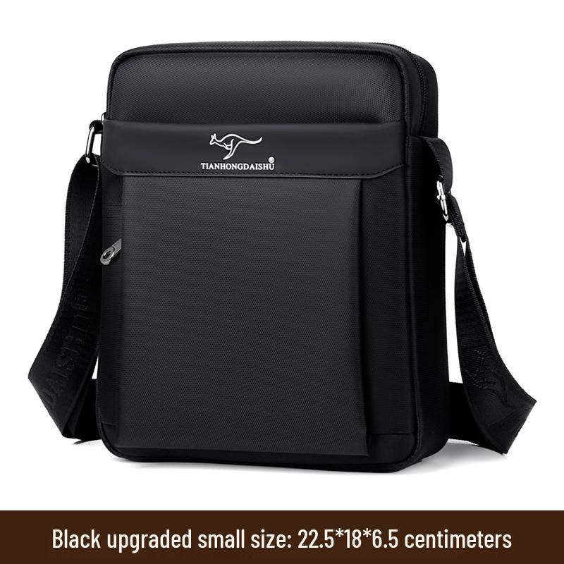 Мужская однолямочная сумка через плечо из холста, Новый 2025 Оксфордский рюкзак для поездок на работу, Компактная персональная портативная сумка