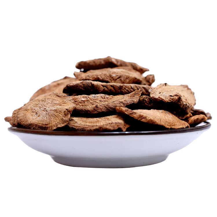 Банки 90 г чая с золотым корнем лопуха, цветочного чая, круглые ломтики лопуха