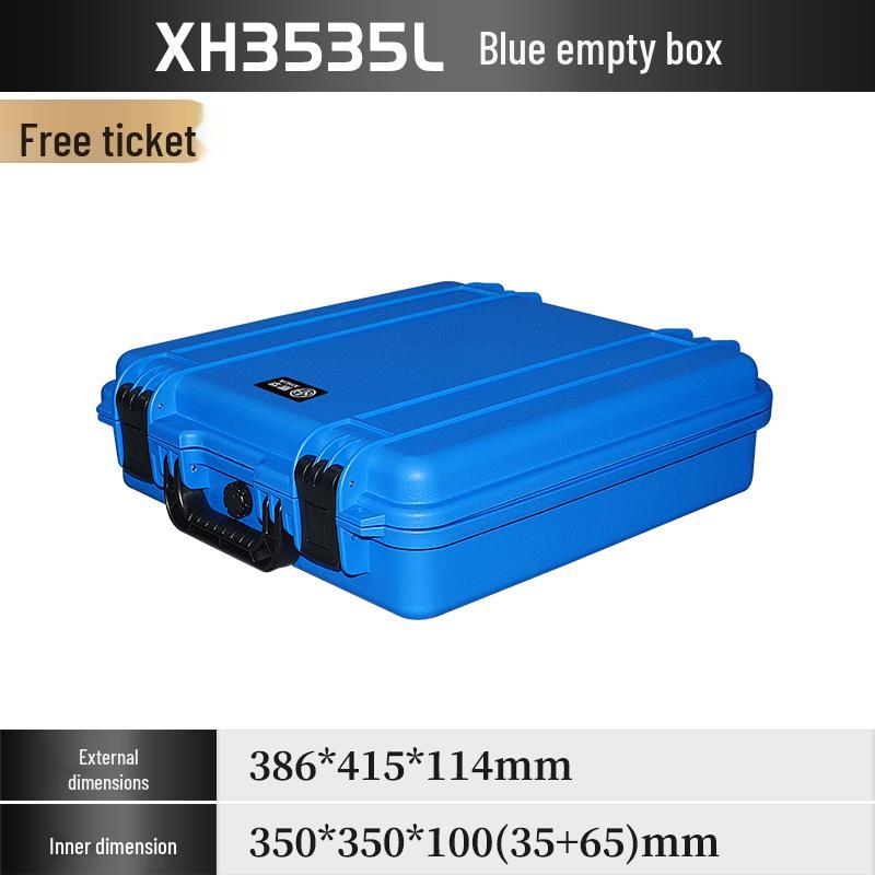 Xihua IP67 Водонепроницаемый Пластиковый Ящик для Инструментов с Сертификацией ROHS, Утолщенный - 35x35 Квадратный Влагозащитный Кейс для Приборов