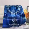 Raw MCFC Passion Blanket, High quality Comfortable for All Seasons, Home Decor, Warmth and Comfort