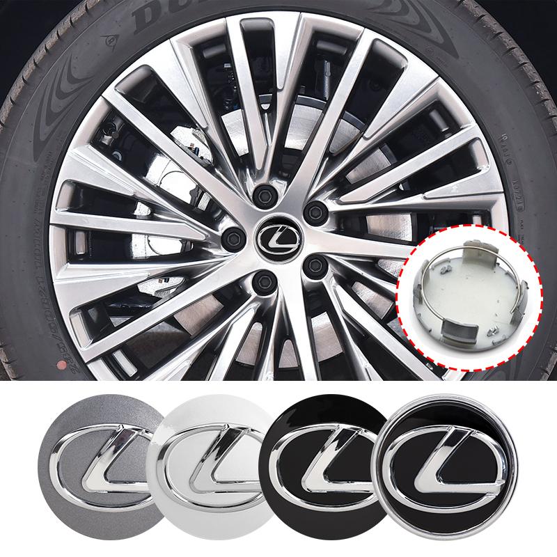 4 шт. 62 мм Колпачок ступицы колеса автомобиля Заглушка диска Пылезащитная крышка Эмблема Для Lexus RX NX UX GX ES260 ES300 LS500 IS250 RX350 LX570 LX600