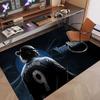 Custom Rug Erling Haaland Pattern Print Name Text Soft Non‑Slip Floor Carpet for Home Indoor Decoration