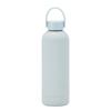 Double-Layer Stainless Steel Vacuum Insulated Travel Mug With Carrying Handle - 500ml Portable Outdoor Water Bottle