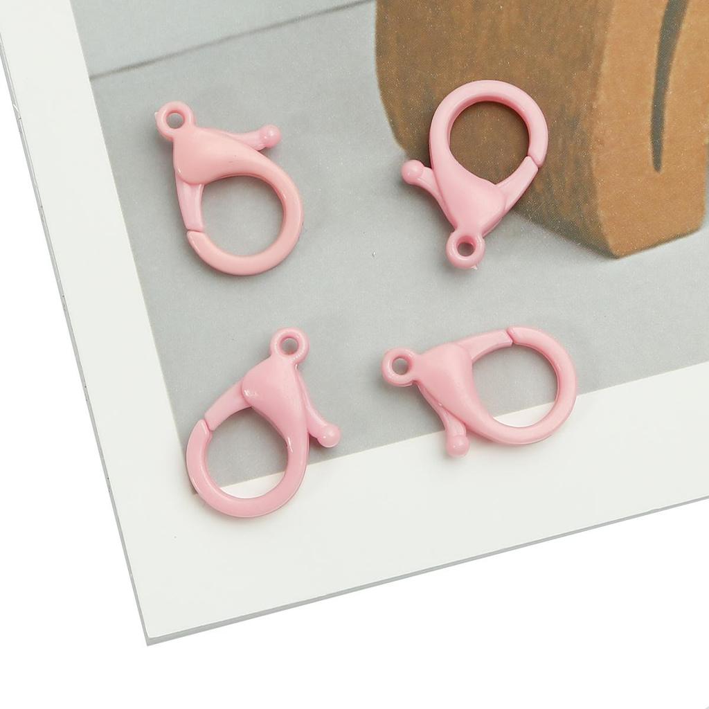 10 шт. пластиковый брелок для ключей красочные крючки клипсы карабин ручной работы аксессуары для изготовления ювелирных изделий