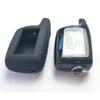 NFLH Logicar 3/4 LCD Remote Control+Silicone Case Suit Scher Khan Logicar 3 Logicar 4 Two Way Car Alarm System Keychain