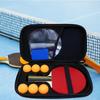 Hard Shell Ping Pong Paddle Case Carrying Bag Lightweight Stylish Convenient Table Tennis Racket