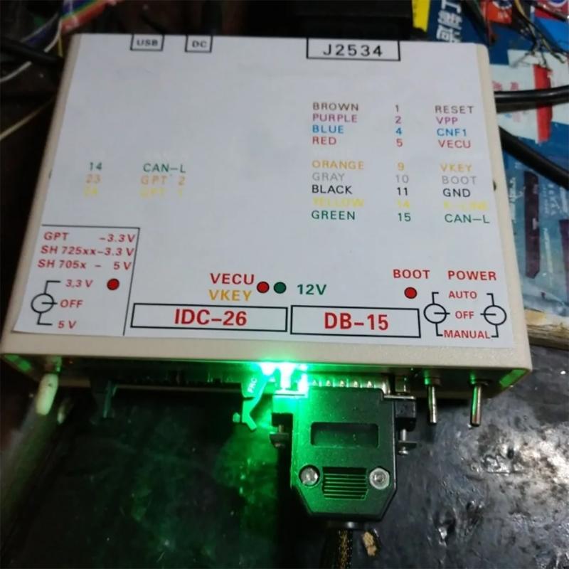 Адаптеры Power Box для программатора FLASH j2534 Разъем Power Box