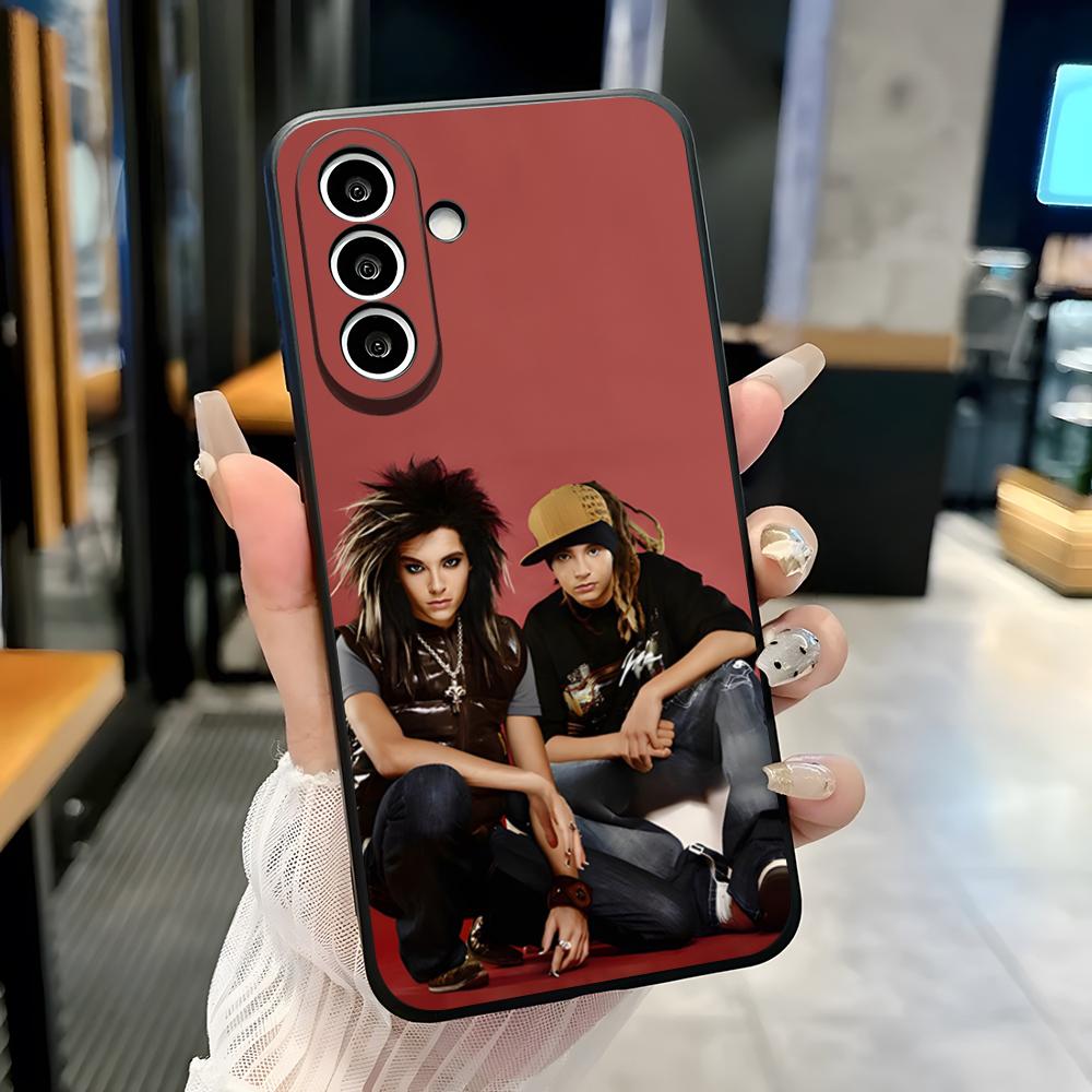 Чехол для телефона с ремешком T-Tokio Hotel для Samsung S26 S25 Plus S20 S20 Plus S22 Ultra S23 FE S21 Plus S21 Ultra Мягкий чехол