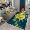 3D Подсолнух Узор Домашние Ковры для Гостиной Спальни Ванной Кухни Коврик Детская Игровая Большой Ковер Ребенок Ползать Напольный Коврик