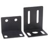 1 Set Metal 1U Rack Mount Ear Mounting Jointing With Screw Cap For Frame Box High Qulaity Wireless System Receiver Host