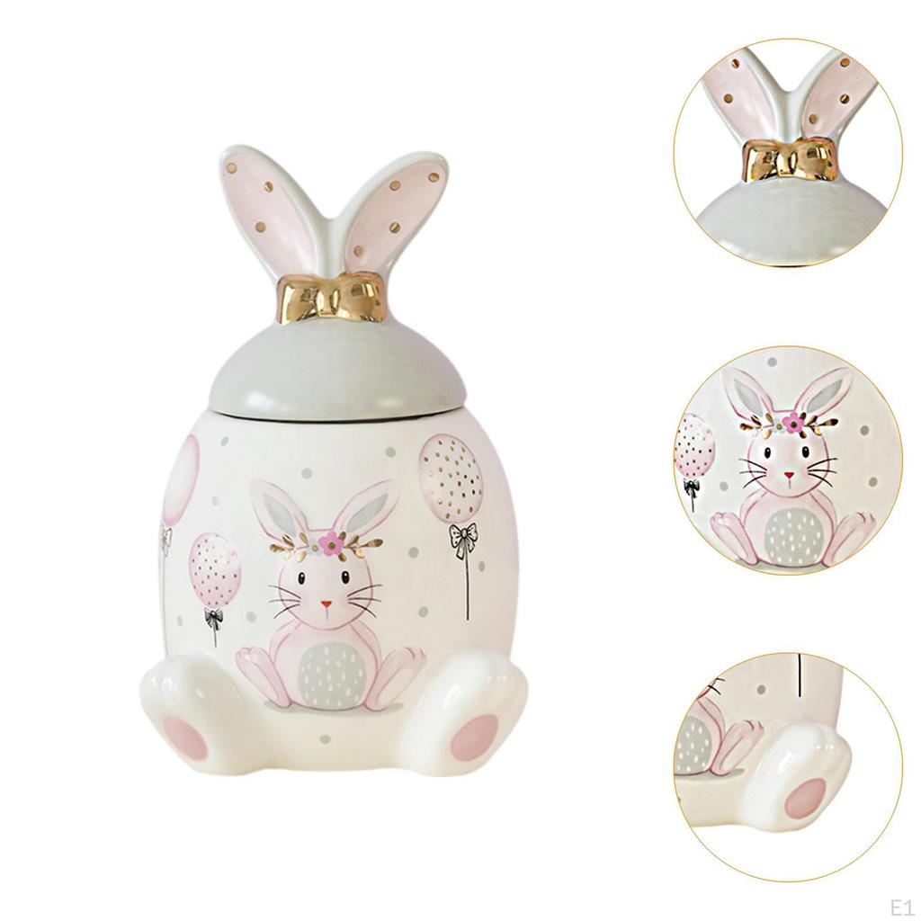 Ceramic Cookie Jar Candy Pantry Organization Portable Nuts Canister for Spice Storing