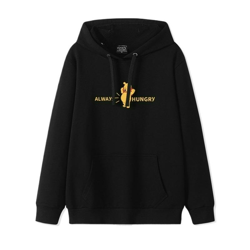 Худи Пух Женская Одежда Дисней 202 Новая Пух Осень и Зима Парная Повседневная Универсальная Куртка