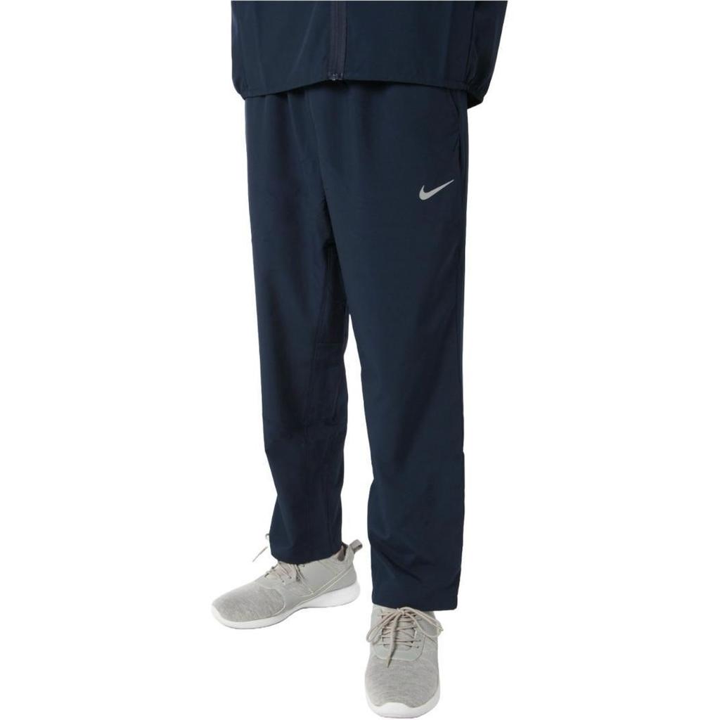 Nike Knitted Sweatpants Men's Dark Blue Moderate Cuffed Pants FB7491-451