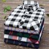 Men's Spring Brushed Plaid Flannel Shirt - Casual Style