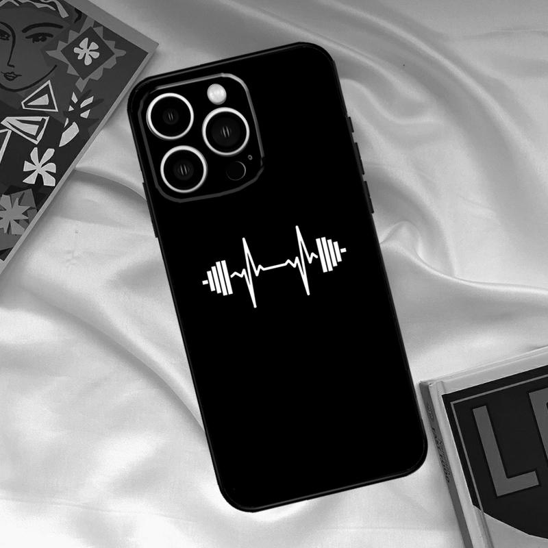 Bodybuilding Gym Fitness Phone Case For iPhone 16 15 14 13 12 11 17 Pro Max 15 16 Plus 12 Mini 16e 17 Air Funda Cover