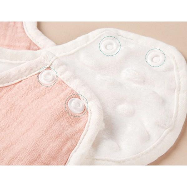 Hararoi детский шарф-нагрудник из микрофибры, комплект из 2 предметов, корейские детские товары