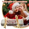 4Pcs Christmas Surprise Money Pull Pouch DIY Cash Pull Out Box with Ribbons Holiday Money Holder for Cash Gift Pull