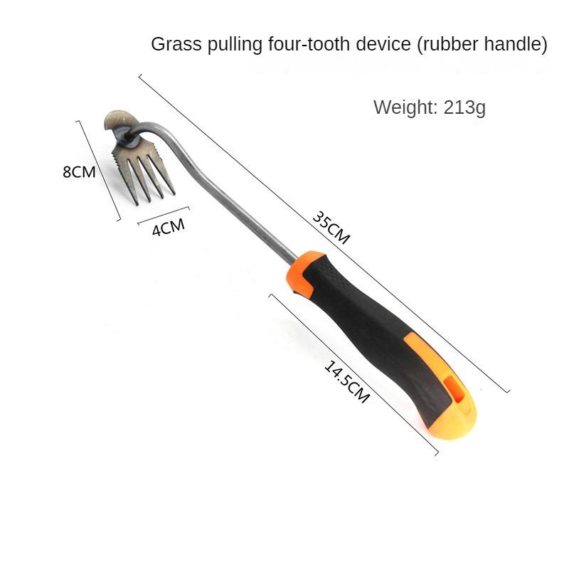 Портативный садовый инструмент для прополки, крючок для выдергивания травы, артефакт для травы, прочная и надежная лопата из нержавеющей стали, инновационный уличный инструмент