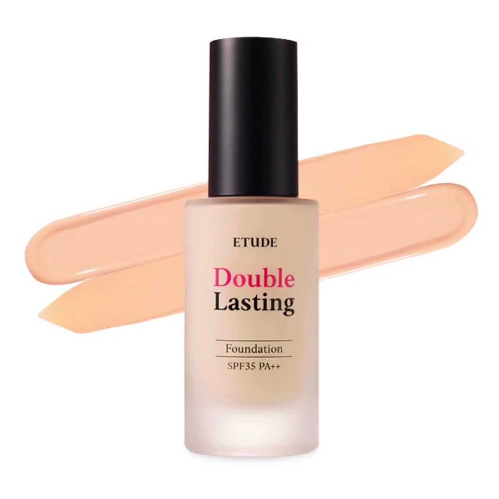 Etude House Double Lasting Liquid Foundation 30g, Light Vanilla, 1 Pack