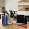 Plastic 3D Printed Tool Holder Black/White Pliers Tweezers Holder Tool Storage Stand Desk Storage