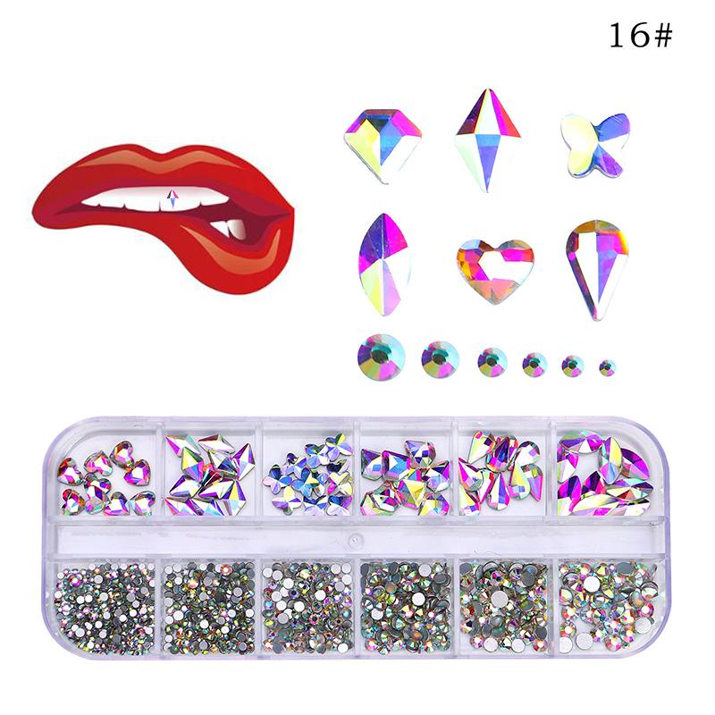 12-сетка зубные камни алмазный орнамент инструменты для поделок различные формы цветные зубы ювелирные изделия для зубных протезов акриловые стоматологические аксессуары