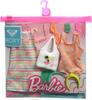 Mattel Barbie Storytelling Fashion, вдохновленная Roxy Striped Roxy Купальник Аксессуары - Упаковка, Платье и Пляжная тематика