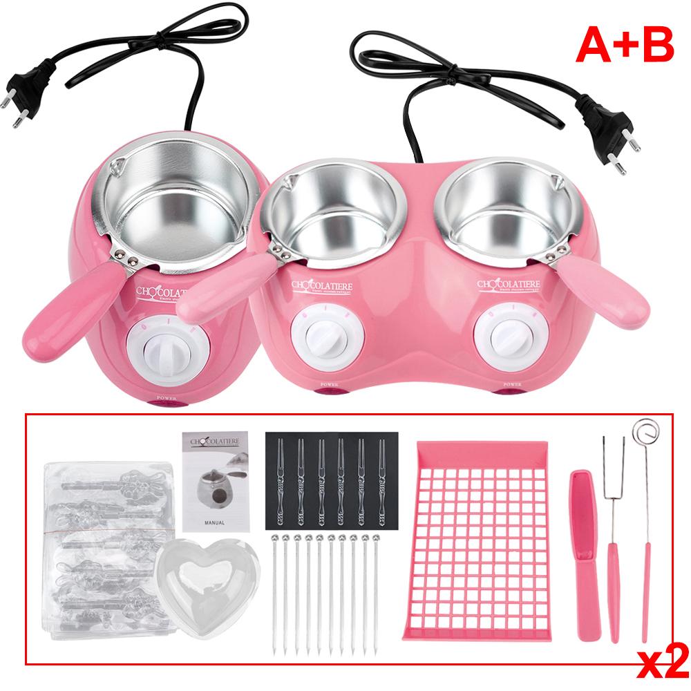 Kitchen Tool Heating Candy Wax Electric Chocolate Melting Pot with Mold DIY Scented Candle Soap Butter