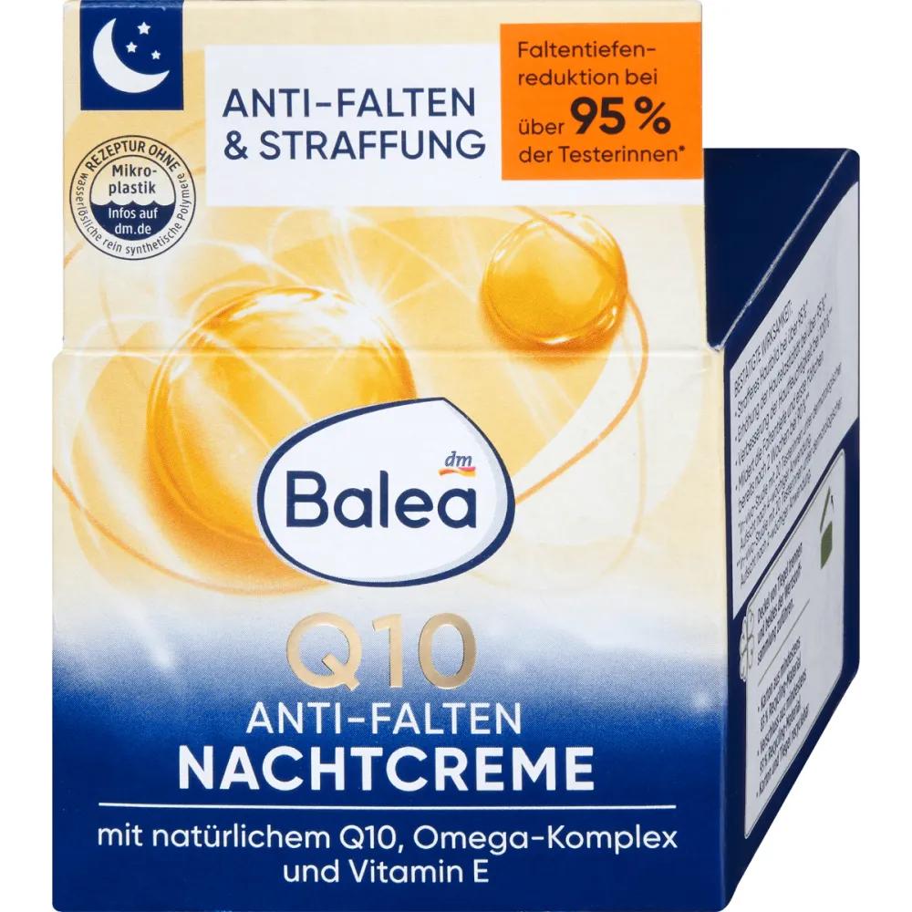Ночной антивозрастной крем balea Q10 50 мл