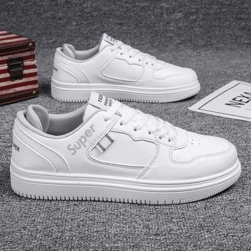 Мода Мода Платформа Мужские Повседневные Кроссовки Уличные Белые Беговые Кроссовки Дышащие Мужские Спортивные Кроссовки Легкие Кроссовки для Ходьбы
