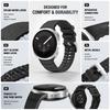Гибридный силиконовый и нейлоновый ремешок для часов Samsung Galaxy Watch 9 8 Новый прочный дышащий мягкий сменный ремешок Водонепроницаемый Спортивный