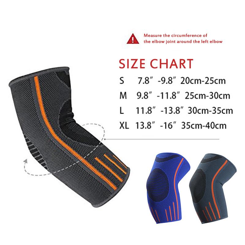 1шт баскетбольный спортивный локтевой бандаж компрессионный эластичный поддерживающий эластичный спортивный локтевой бандаж фитнес-бандаж защита от боли локоть