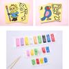 5Pcs Children's Creative Cartoon Car Animal Color Sand Painting Set Fan Student DIY Handwork Print Sticker Coloring Sand Painting