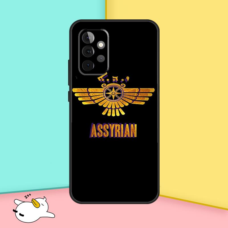 Assyria Flag Assyrian Cover For Samsung Galaxy A53 A33 A13 A12 A32 A52 A14 A34 A54 A15 A25 A35 A55 A71 A51 Case