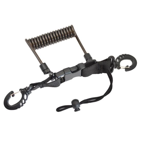 Страховочный шнур для дайвинга с быстросъемной пряжкой, эластичный, портативный, износостойкий, высокопрочный, инструмент против потери, страховочный шнур для камеры для дайвинга, аксессуар для каякинга