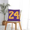 Cosplay Costume Basketball Number 24 23 8 Square Pillow Covers Polyester Home  Cushion Case Cute Decor Pillow Cover 40*40