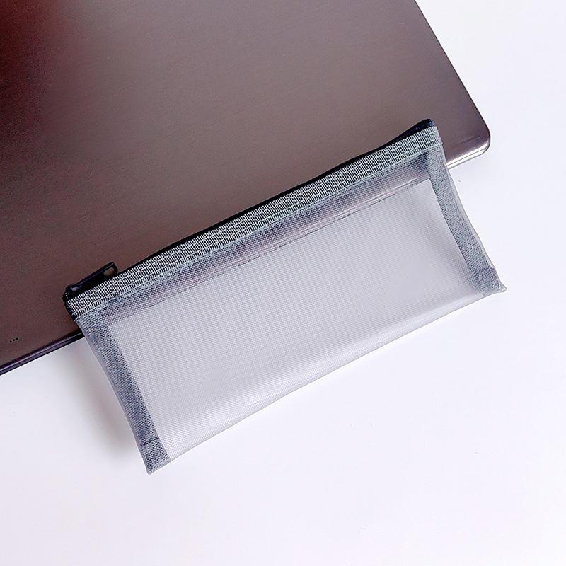 Косметичка, губная помада, сумки для хранения кистей для макияжа, студенческий прозрачный сетчатый пенал, дорожный косметический органайзер для женщин