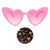Ночные очки с эффектом сердца - Модные очки в романтическом стиле Douyin для женщин