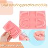 4 Типа Ран Модель Дентального Орального/Десневого Шва Модель для Тренировки Наложения Десневого Шва Для Обучения Стоматологов